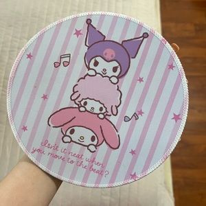 Kuromi & My Melody Mousepad
